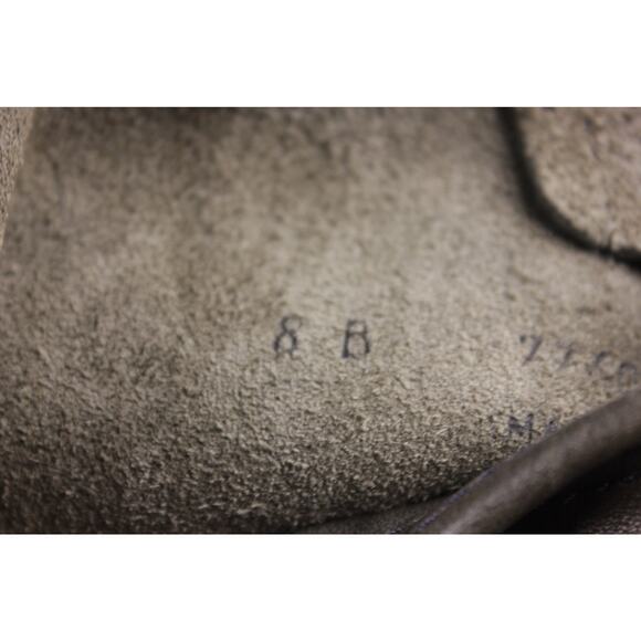 Frye Veronica Slouch Boots Sage Green Womens 8 Knee High Moto Buckle Y2K - Picture 12 of 12